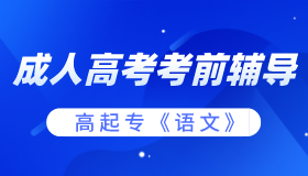 成考辅导-高起专《语文》最新版