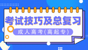 成考辅导-高起专《总复习》最新版